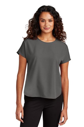 Mercer+Mettle® Women's Stretch Crepe Crew image thumbnail