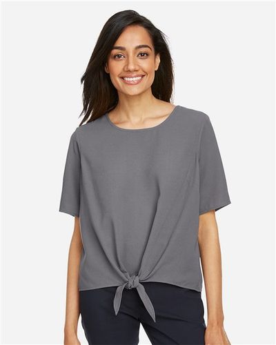 Women's Perfect Fit™ Tie Front Blouse image thumbnail