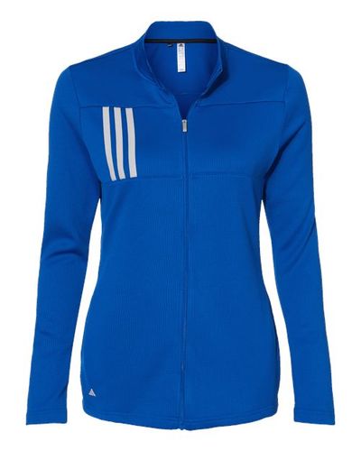 Women's 3-Stripes Full Zip Pullover  image thumbnail