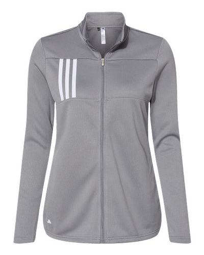 Women's 3-Stripes Full Zip Pullover  image thumbnail