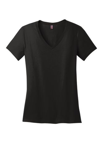 District - Women's Perfect Weight V-Neck Tee. DM1170L image thumbnail
