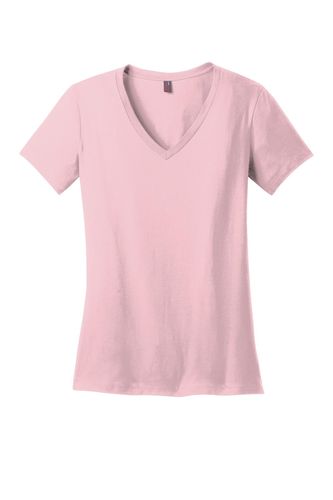 District - Women's Perfect Weight V-Neck Tee. DM1170L image thumbnail