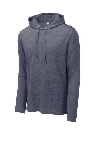 Sport-Tek PosiCharge Tri-Blend Wicking Long Sleeve Hoodie ST406 image thumbnail