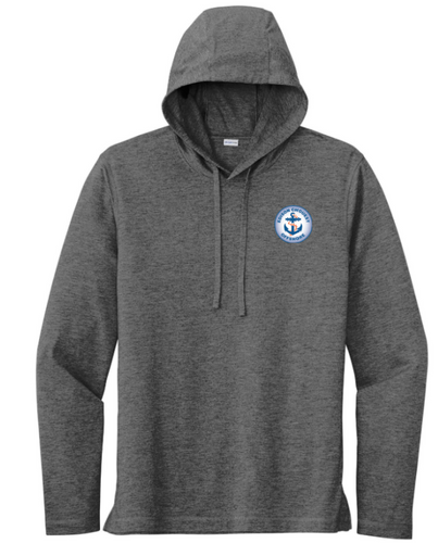 Sport-Tek PosiCharge Tri-Blend Wicking Long Sleeve Hoodie ST406 image thumbnail