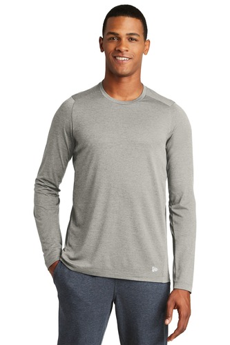New Era  Series Performance Long Sleeve Crew Tee. NEA201 image thumbnail