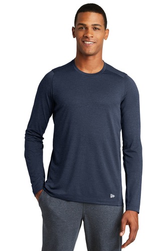 New Era  Series Performance Long Sleeve Crew Tee. NEA201 image thumbnail