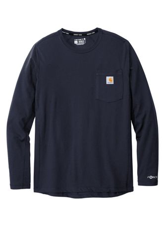 Carhartt Force Long Sleeve Pocket T-Shirt CT104617 image thumbnail