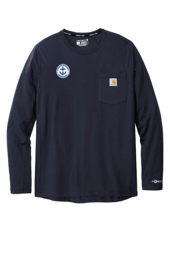 Carhartt Force Long Sleeve Pocket T-Shirt CT104617 image thumbnail