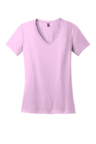 District - Women's Perfect Weight V-Neck Tee. DM1170L image thumbnail