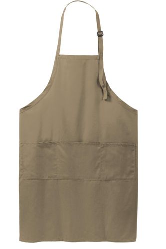 Port Authority Easy Care Extra Long Bib Apron with Stain Release. A700 image thumbnail