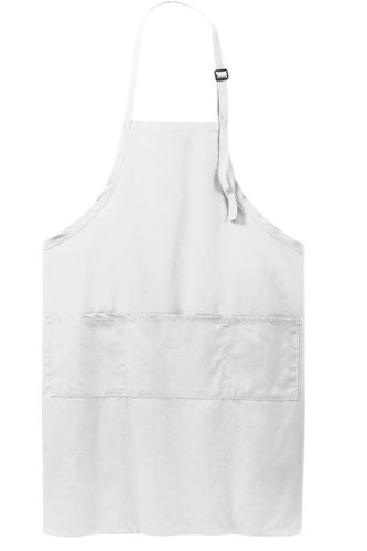 Port Authority Easy Care Extra Long Bib Apron with Stain Release. A700 image thumbnail