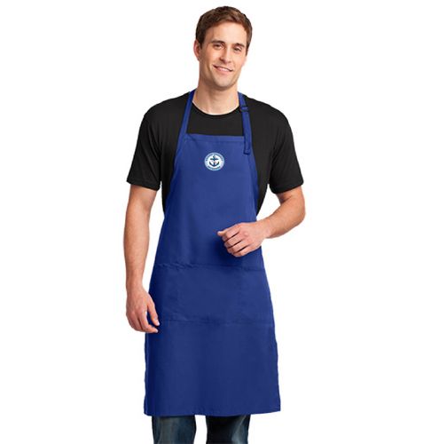 Port Authority Easy Care Extra Long Bib Apron with Stain Release. A700 image thumbnail