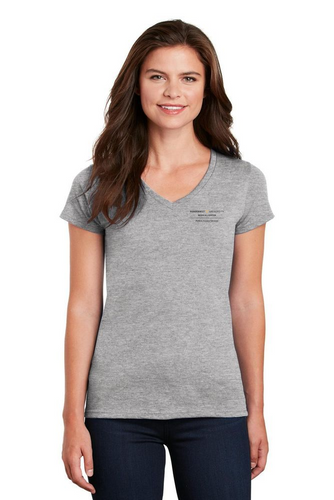 Gildan Ladies Heavy Cotton 100% Cotton V-Neck T-Shirt (Made to Order) image thumbnail