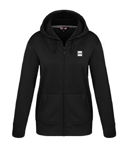 GHD Ladies Full Zip Hoody image thumbnail