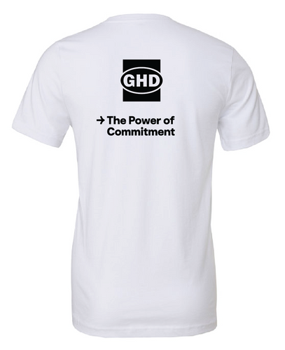 GHD ERG Unisex Jersey White T-Shirt image thumbnail