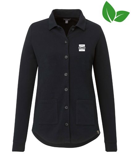 GHD Ladies Rigi Eco Knit Button Cardi image thumbnail