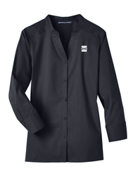 Image of GHD Ladies Crown Stretch 3/4 Sleeve Blouse