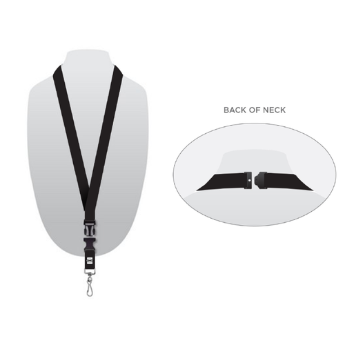 GHD Sublimated Lanyard with Detachable Buckle image thumbnail