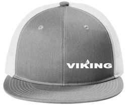 Image of Snapback Flat Bill Trucker Cap