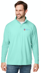 Image of Nautica Men's Saltwater Quarter-Zip Pullover