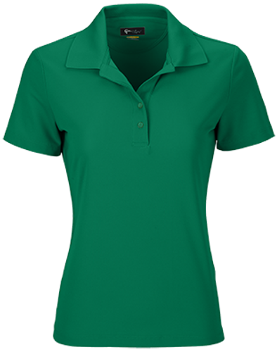 Greg Norman Women's Play Dry Performance Mesh Polo image thumbnail