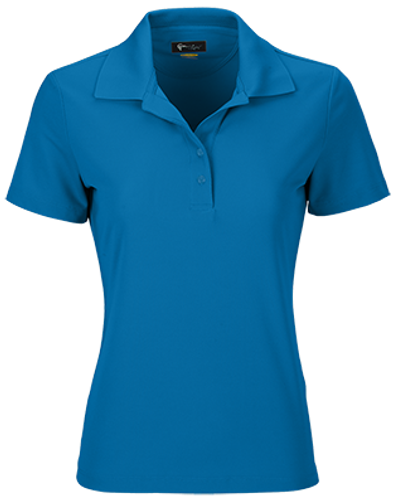 Greg Norman Women's Play Dry Performance Mesh Polo image thumbnail