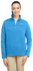 Image of Nautica Ladies' Anchor Quarter-Zip Pullover