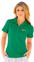 Image of Greg Norman Women's Play Dry Performance Mesh Polo