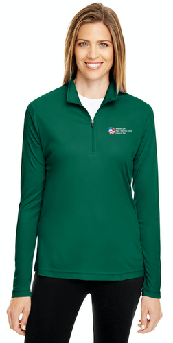 Team 365 Ladies Zone Performance Quarter-Zip image thumbnail