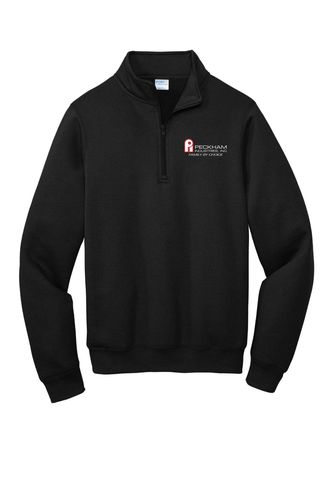 Port & Company Core Fleece 1/4-Zip Pullover Sweatshirt PC78Q image thumbnail