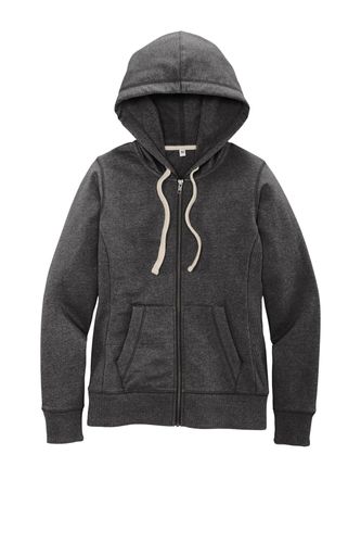 District Women's Re-Fleece Full-Zip Hoodie DT8103 image thumbnail