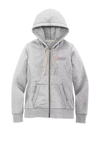 District Women's Re-Fleece Full-Zip Hoodie DT8103 image thumbnail