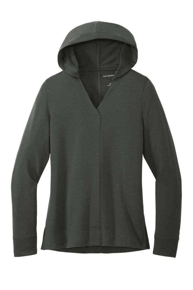 Port Authority Ladies Microterry Pullover Hoodie LK826 primary image
