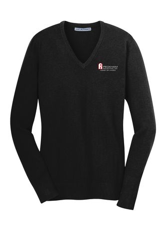 Port Authority Ladies V-Neck Sweater. LSW285 image thumbnail