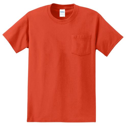 Port & Company - Essential Pocket Tee. PC61P image thumbnail