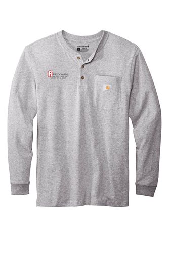 Carhartt Long Sleeve Henley T-Shirt CTK128 image thumbnail