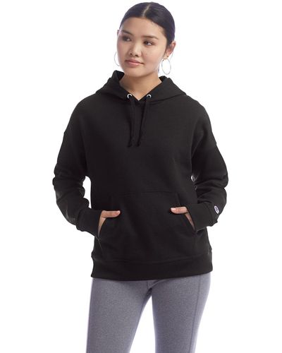 Ladies' PowerBlend Relaxed Hooded Sweatshirt image thumbnail