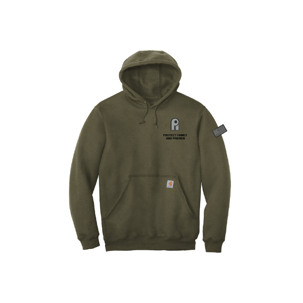 Protect Family & Friends Carhartt Midweight Hooded Sweatshirt. CTK121 primary image