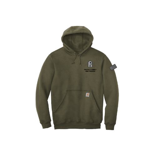 Protect Family & Friends Carhartt Midweight Hooded Sweatshirt. CTK121 image thumbnail