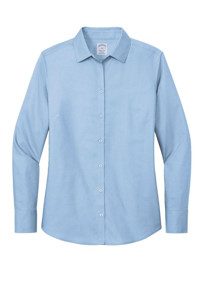 Brooks Brothers Women's Wrinkle-Free Stretch Nailhead Shirt BB18003 primary image