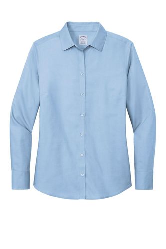 Brooks Brothers Women's Wrinkle-Free Stretch Nailhead Shirt BB18003 image thumbnail