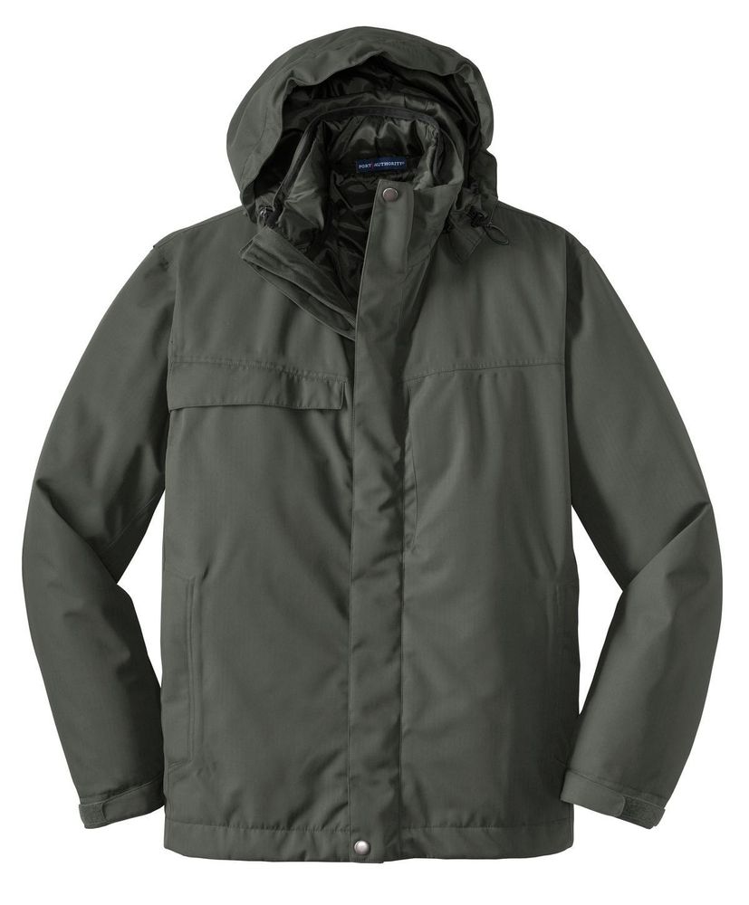 Port Authority Herringbone 3-in-1 Parka. J302 primary image