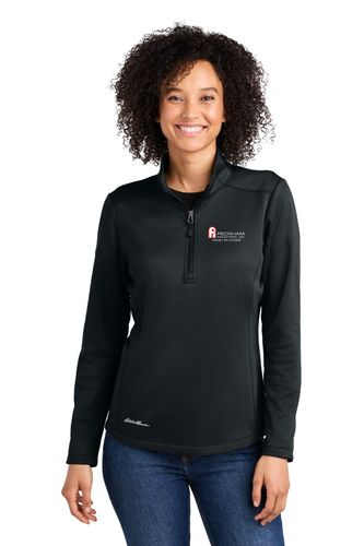 Eddie Bauer Women's Smooth Mid Layer Fleece 1/2-Zip EB2370 image thumbnail
