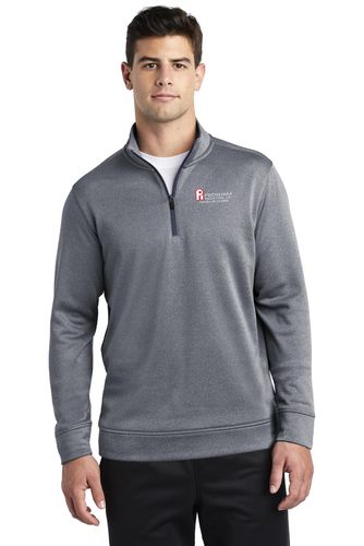 Sport-Tek PosiCharge Sport-Wick Heather Fleece 1/4-Zip Pullover. ST263 image thumbnail