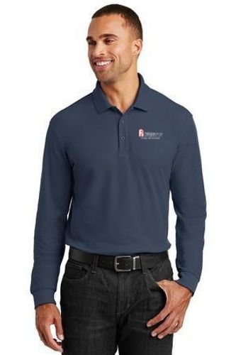 Port Authority Long Sleeve Core Classic Pique Polo. K100LS image thumbnail