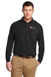 Image of Port Authority Silk Touch Long Sleeve Polo. K500LS