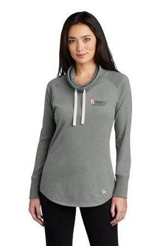 New Era Ladies Sueded Cotton Blend Cowl Tee LNEA123 image thumbnail