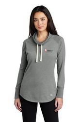 Image of New Era Ladies Sueded Cotton Blend Cowl Tee LNEA123