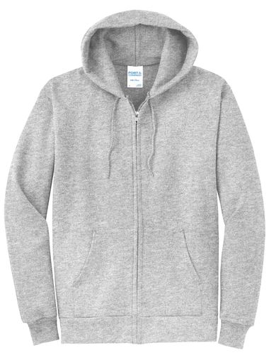 Port & Company - Core Fleece Full-Zip Hooded Sweatshirt. PC78ZH image thumbnail Port & Company - Core Fleece Full-Zip Hooded Sweatshirt. PC78ZH image thumbnail
