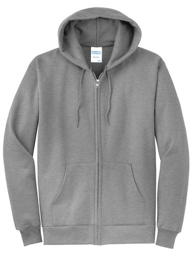 Port & Company - Core Fleece Full-Zip Hooded Sweatshirt. PC78ZH image thumbnail Port & Company - Core Fleece Full-Zip Hooded Sweatshirt. PC78ZH image thumbnail